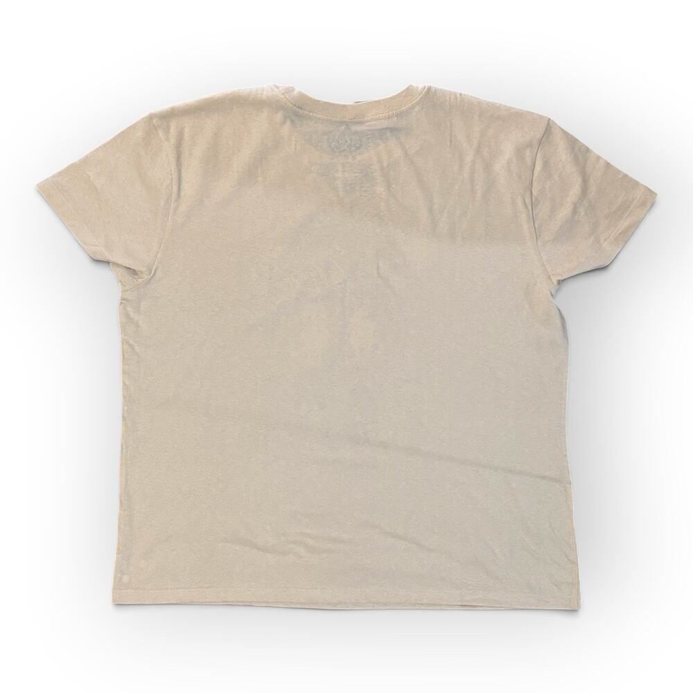 BLUEY XXL Unisex T-Shirt Cartoon Graphic Cotton Tan